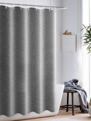 Thick Grey Shower Curtains