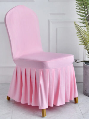 Pleated Skirt Dining Chair