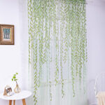 Inverted Willow Wicker Offset Printing Curtains